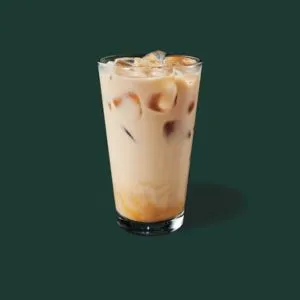 Iced Starbucks Blonde Vanilla Latte
