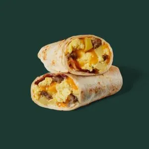 Bacon Sausage & Egg Wrap