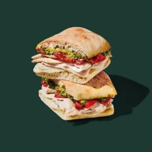 Turkey, Provolone & Pesto on Ciabatta