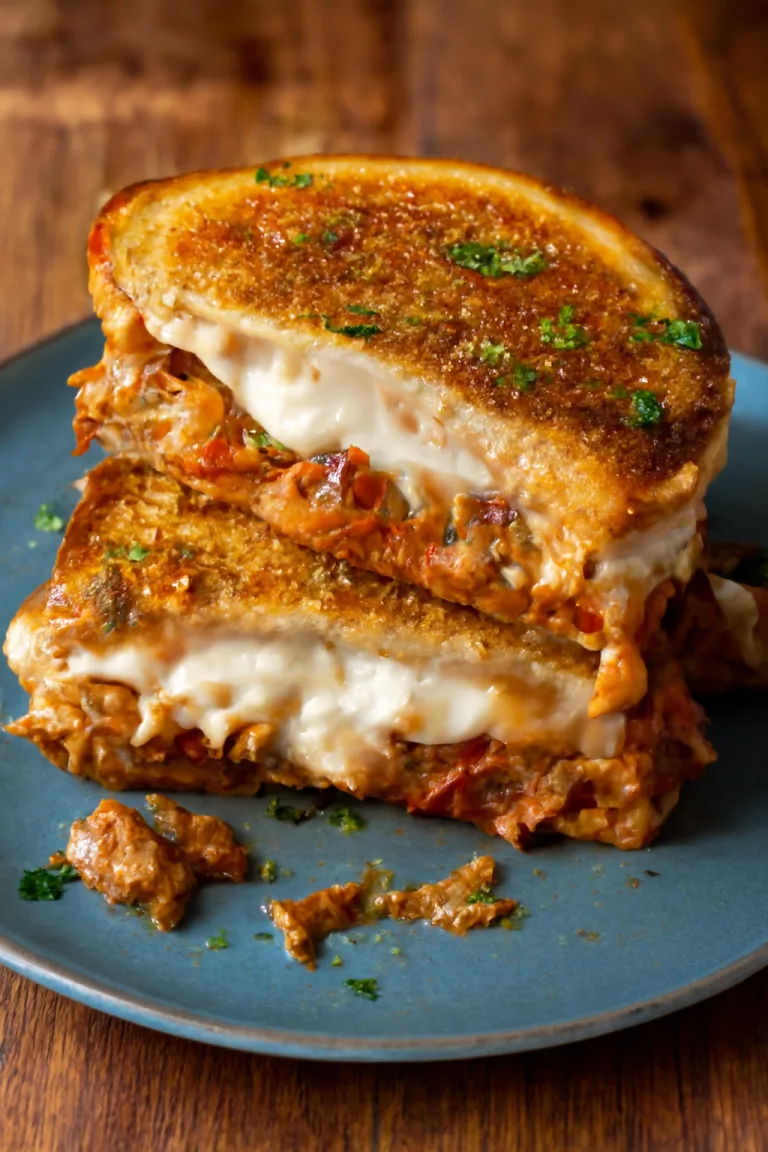 BBQ Chicken Grilled Cheese