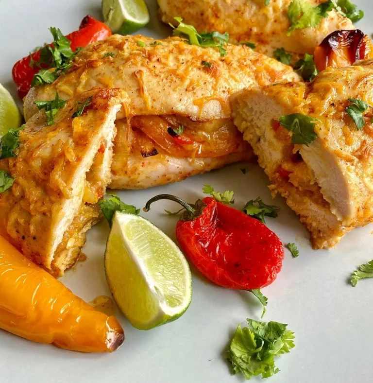 Fajita Stuffed Chicken Breast Recipe