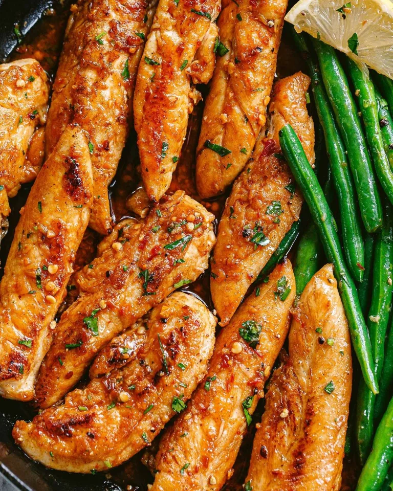 Garlic Butter Chicken Tenders Recipe