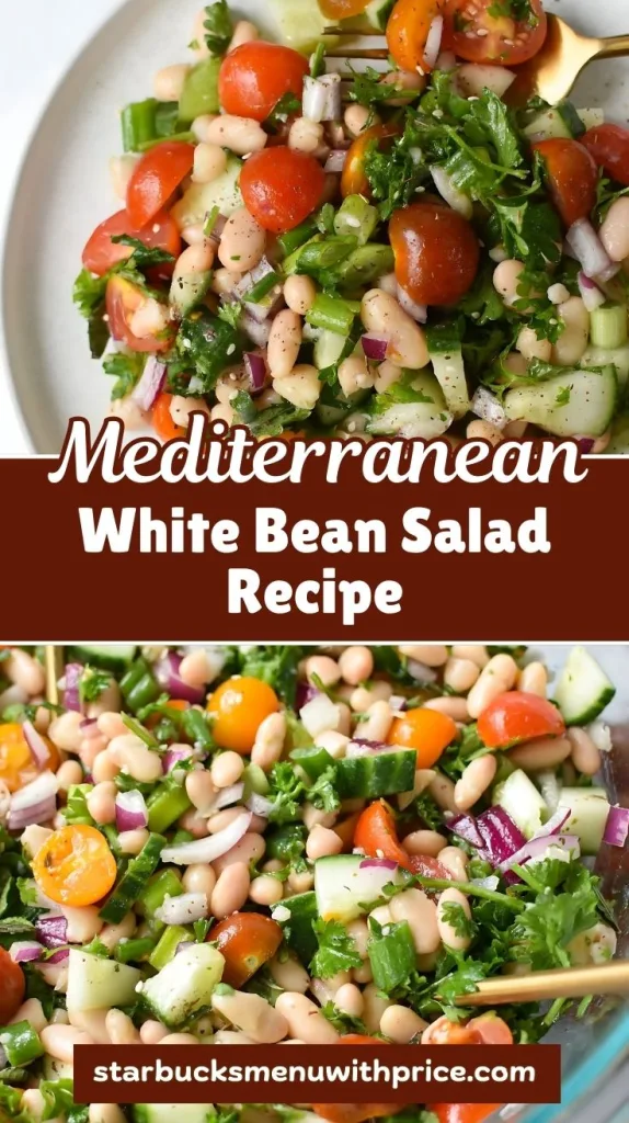 Mediterranean White Bean Salad Recipe