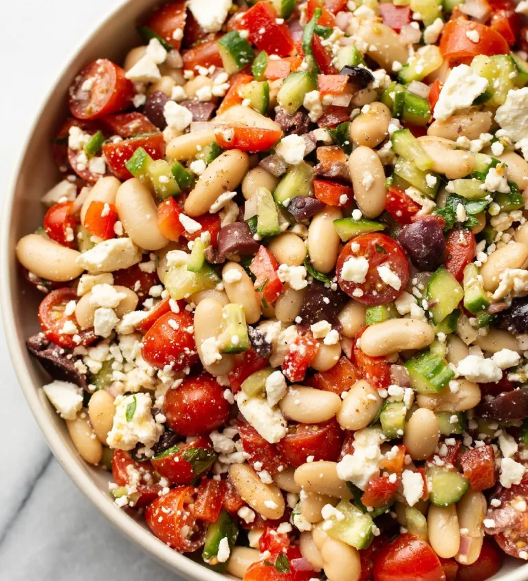 Mediterranean White Bean Salad Recipe