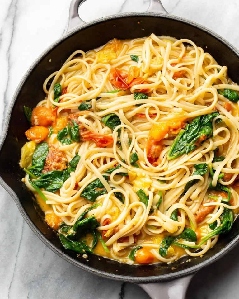 Pasta with Spinach Recipe
