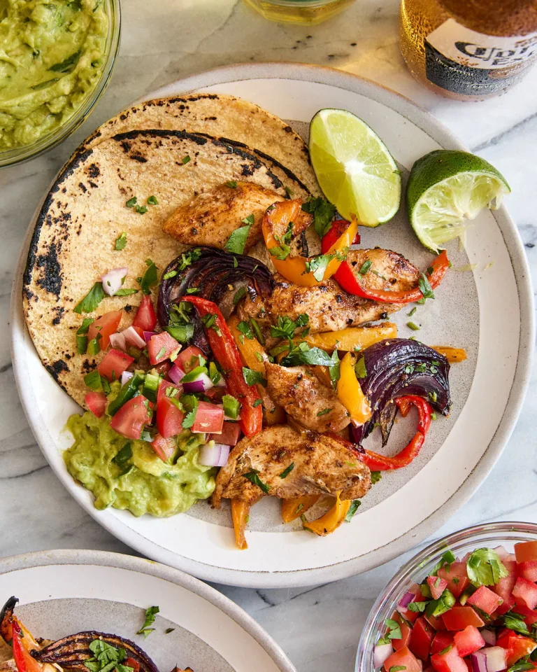 Sheet Pan Chicken Fajitas Recipe