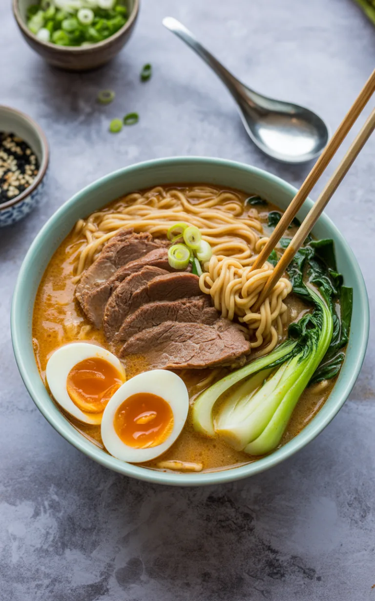 Slow Cooker Curry Ramen Beef Recipe