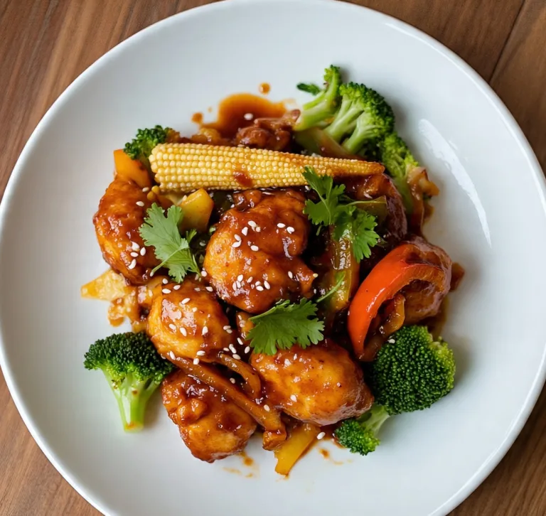 Sweet Chili Chicken and Vegetables