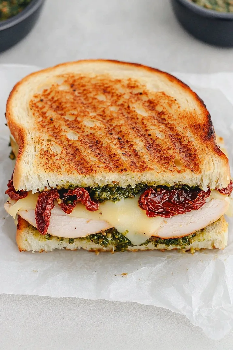 Turkey Pesto Sandwich Recipe