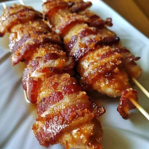 Bacon Brown Sugar Chicken Tenders Recipe