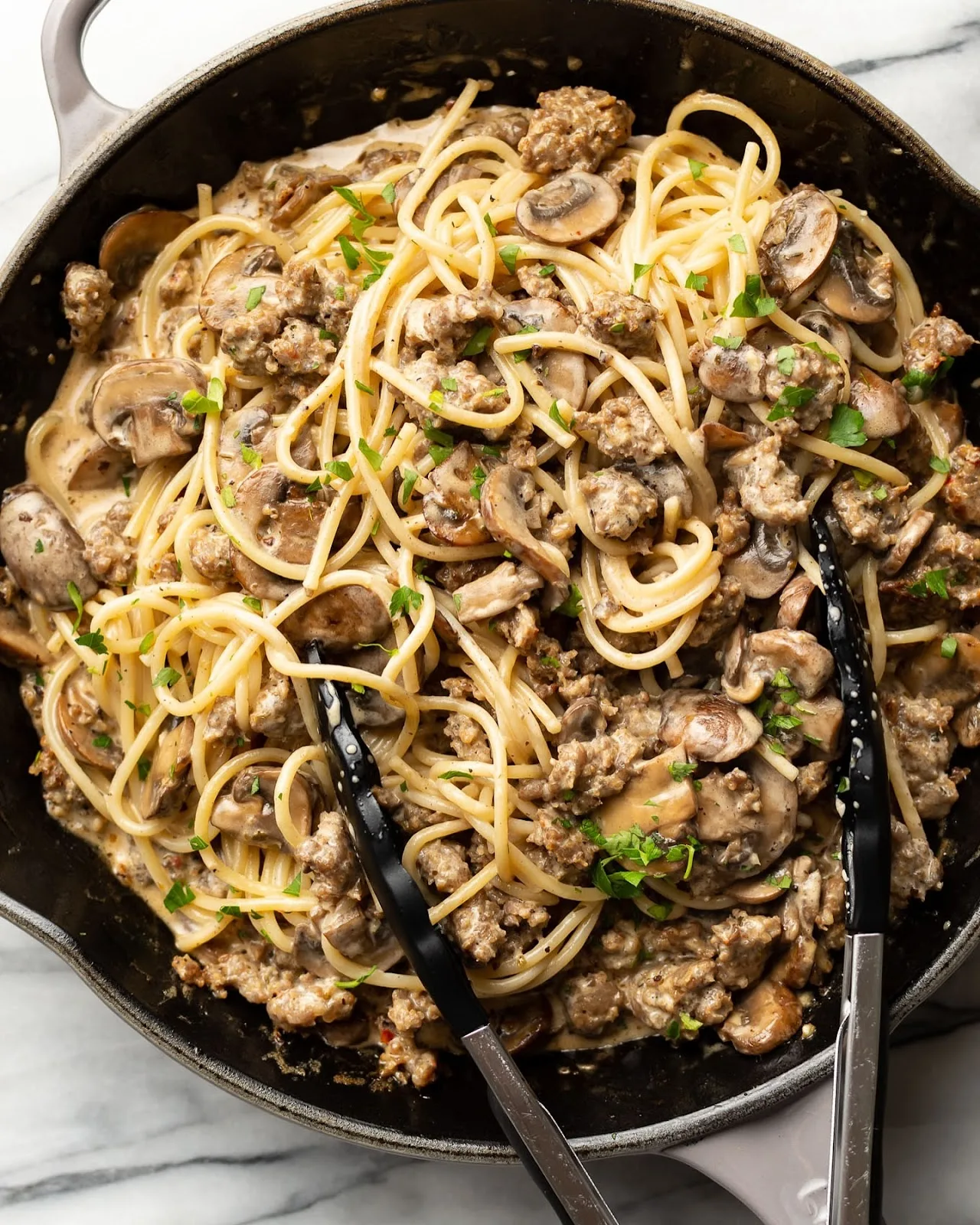 Sausage and Mushroom Pasta Recipe