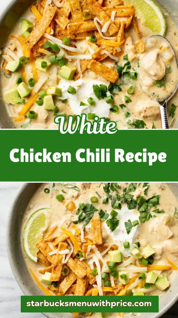 White Chicken Chili Recipe