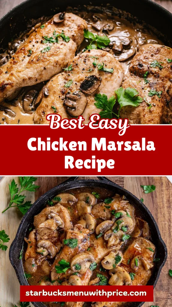 Best Easy Chicken Marsala Recipe